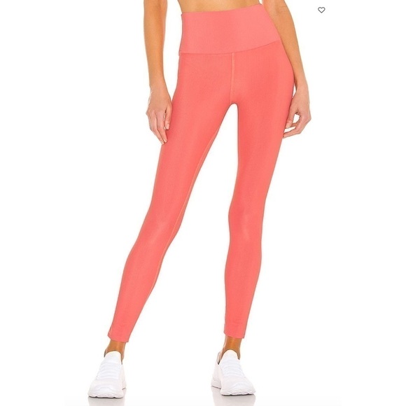 Beach Riot Pants - BEACH RIOT x REVOLVE Ayla Ribbed Coral Leggings
